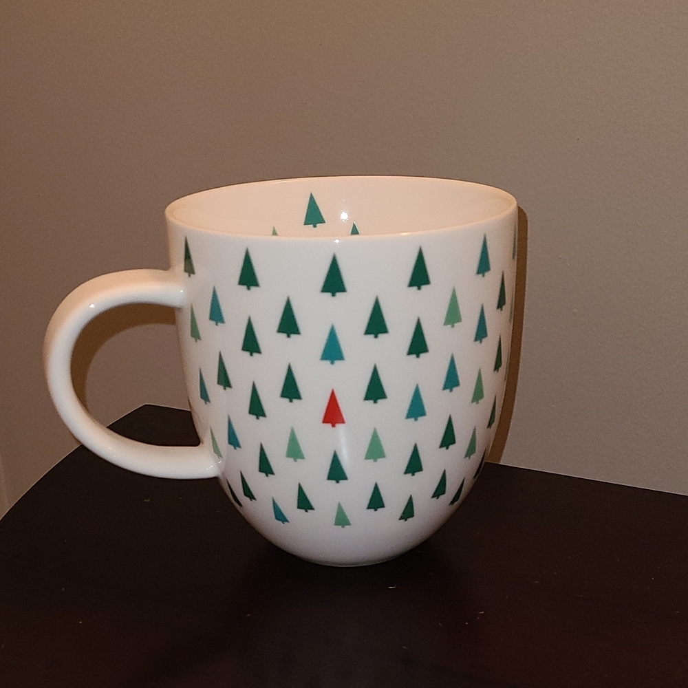 David's Tea Holiday Tree Design Mug